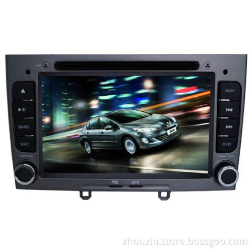 (PEUGEOT 408) 7 inch two din Car DVD Player with GPS, bluetooth